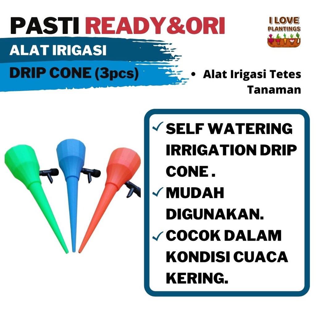 ALAT IRIGASI DRIP TETES / INFUS TANAMAN / BISA BERMACAM BOTOL 3pcs