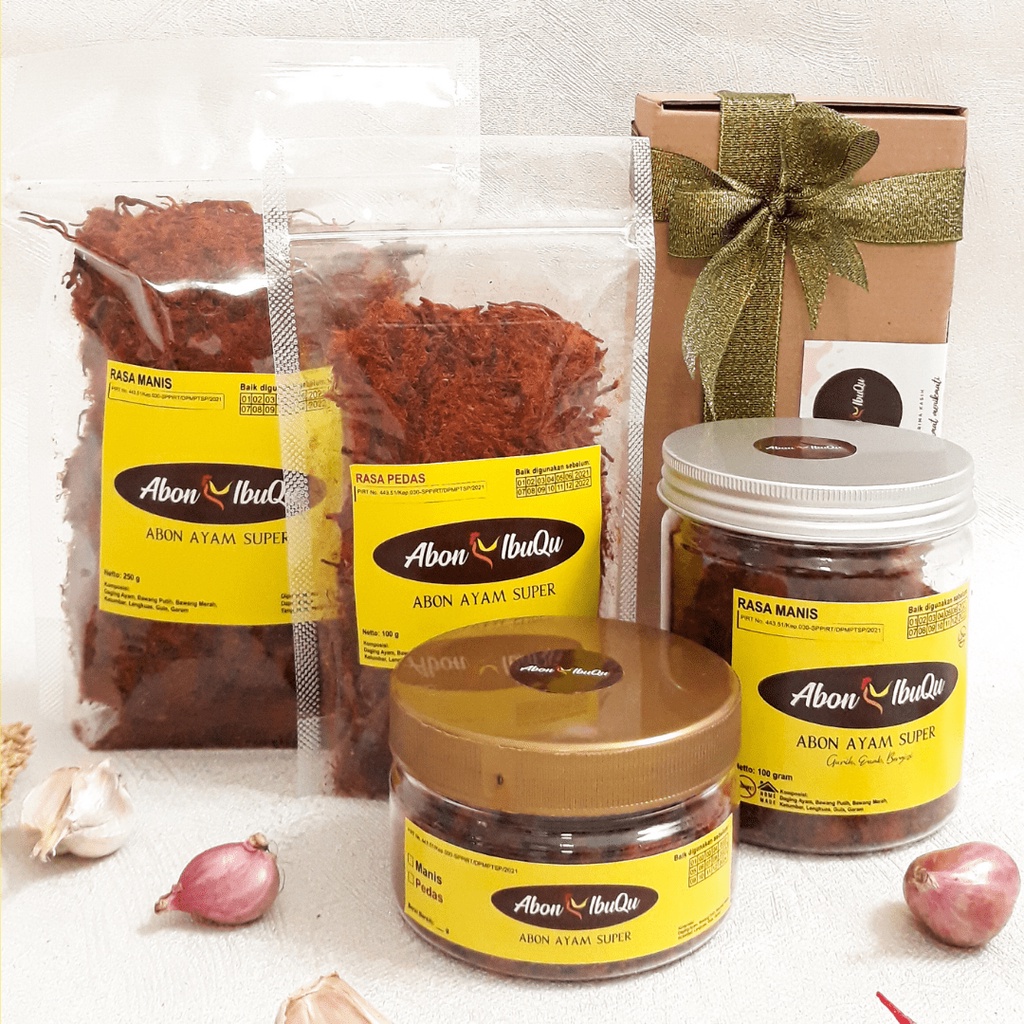 

ABON PREMIUM Rasa Manis / Pedas Khas Solo IbuQu - Mini Size