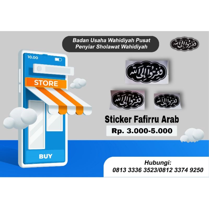 

Sticker Fafirru Arab Sablon