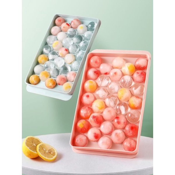 ICE TRAY BALL/ CETAKAN ES BATU PUDING BUAH JELLY TELUR PUYUH 33 ROUND