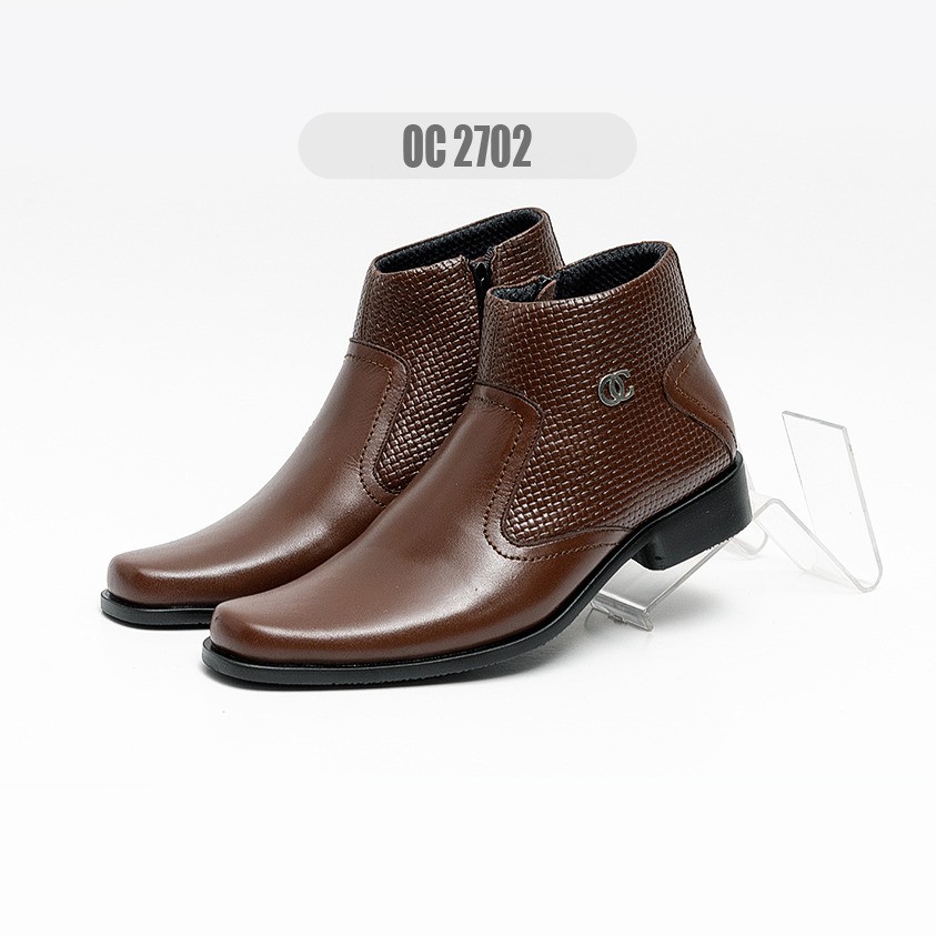 BEST SELLER! OC2702 Sepatu Pantofel Pria 100% Kulit Sapi Premium Untuk Kantor Kerja Pesta OC-2702