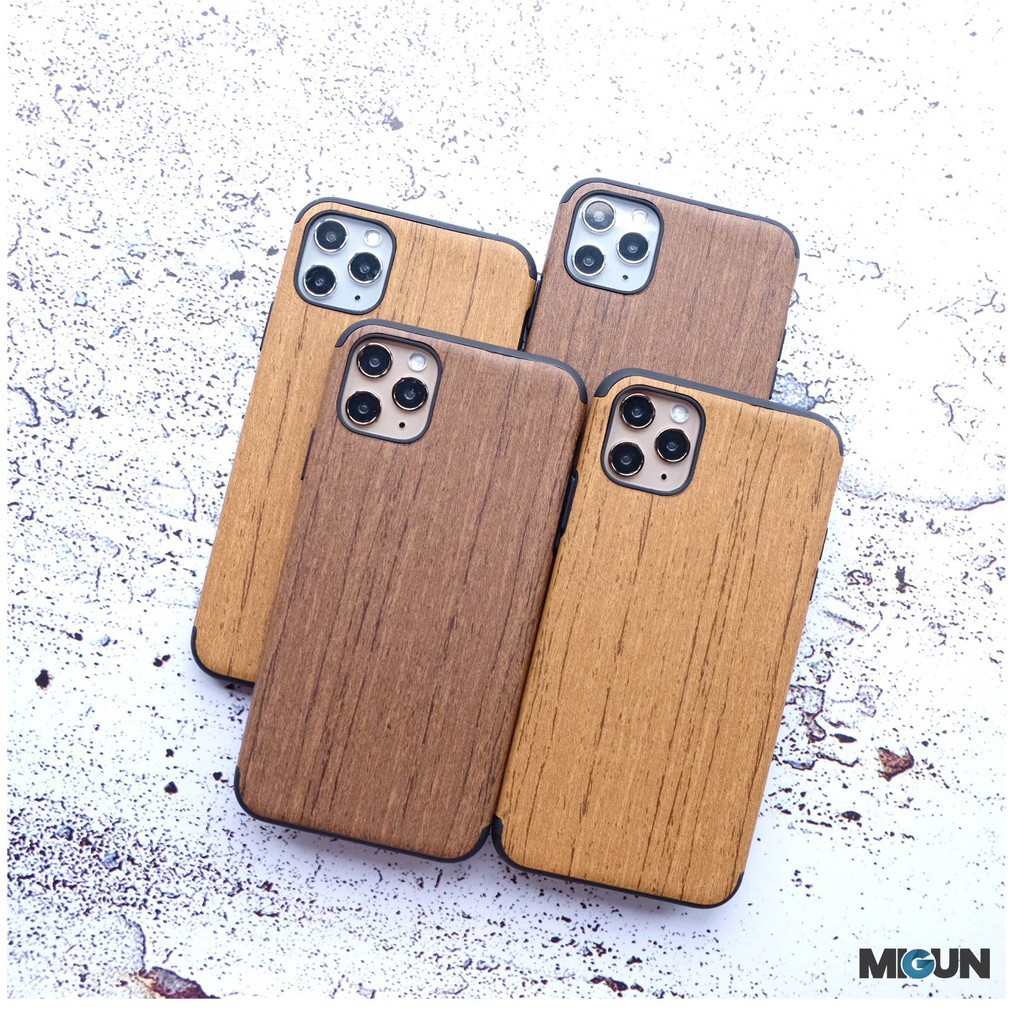 KAYU CASE - softcase corak KAYU - iPhone OPPO VIVO XIAOMI