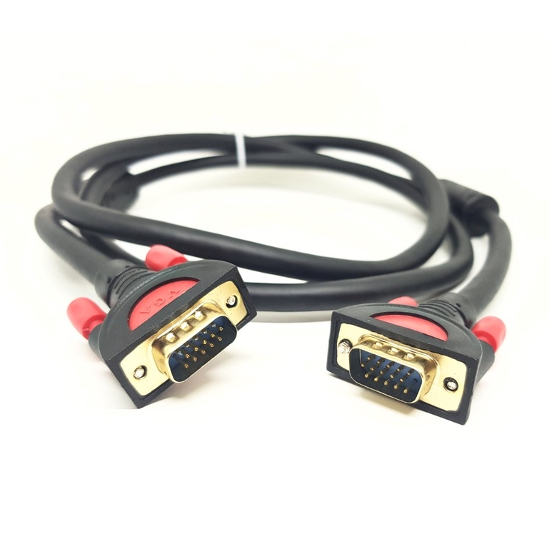 SKU-1069 KABEL VGA 1.5M 3+9 SUPER HIGH QUALITY GOLD PLATED 1.5 METER