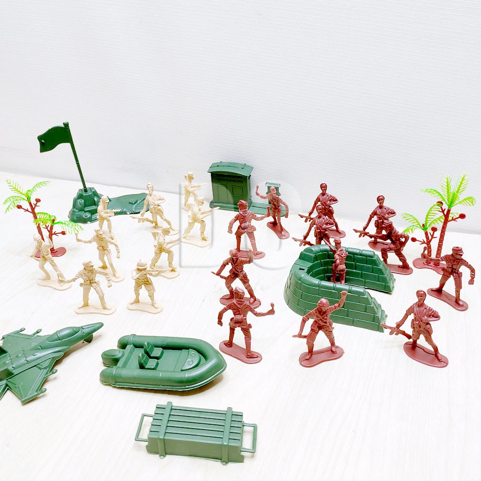 Fight Wolf Military Set 1038 Mainan Mini Figure Tentara Militer Combat Set