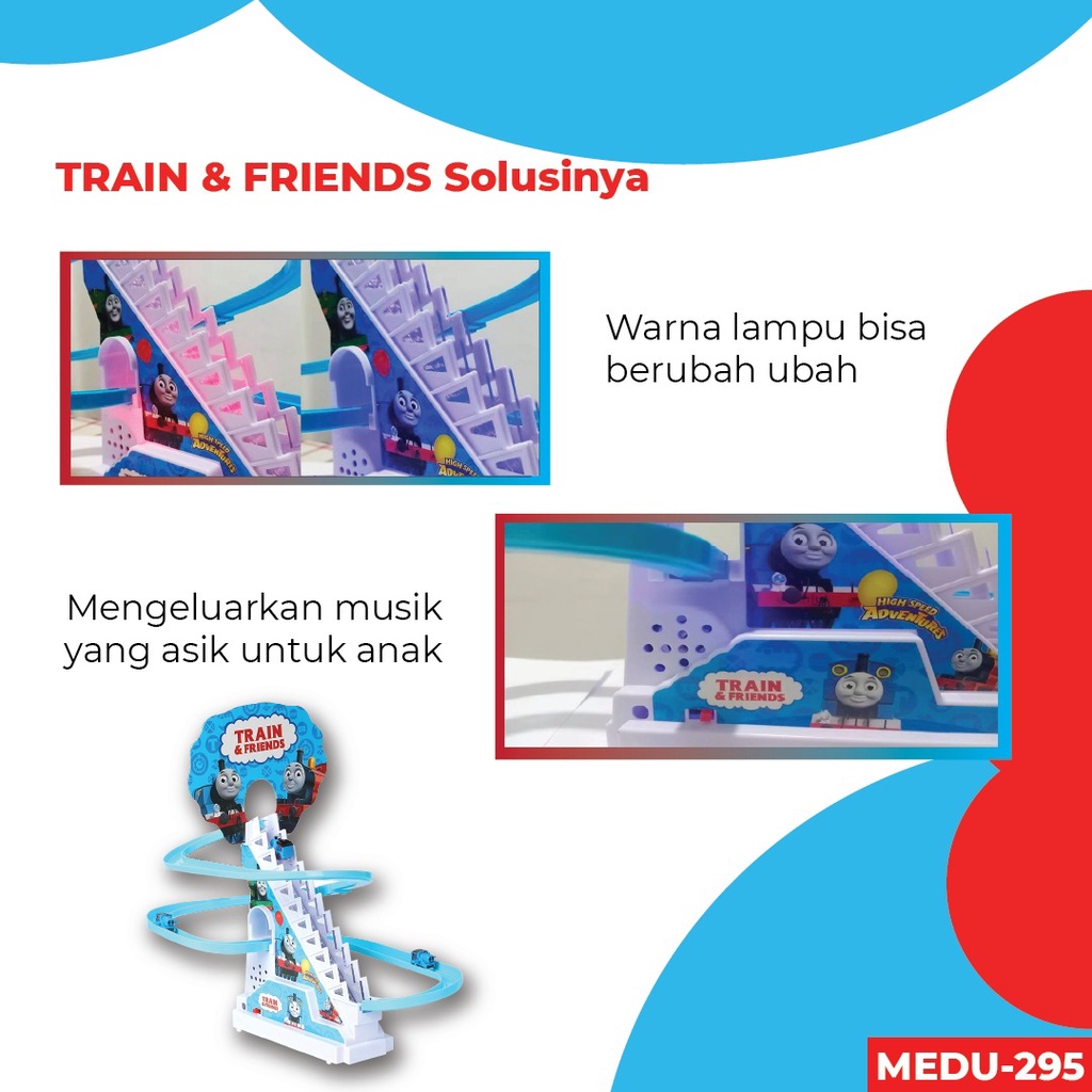 Mainan Anak Kereta Berjalan Otomatis TRACK TRAIN THOMAS &amp; FRIENDS - Best Toys