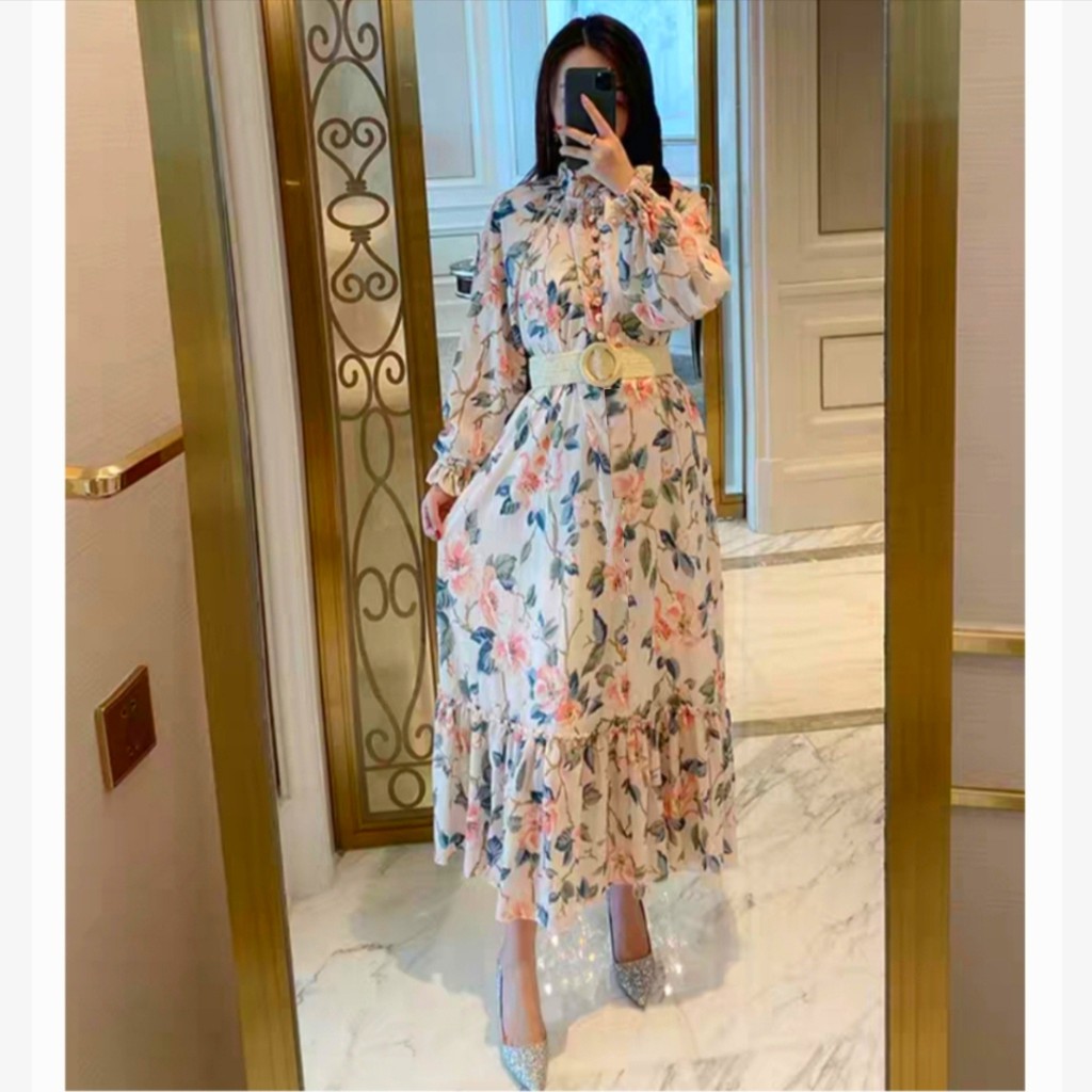 Sonia Maxi Dress Import TM 58870 FREE BELT-5