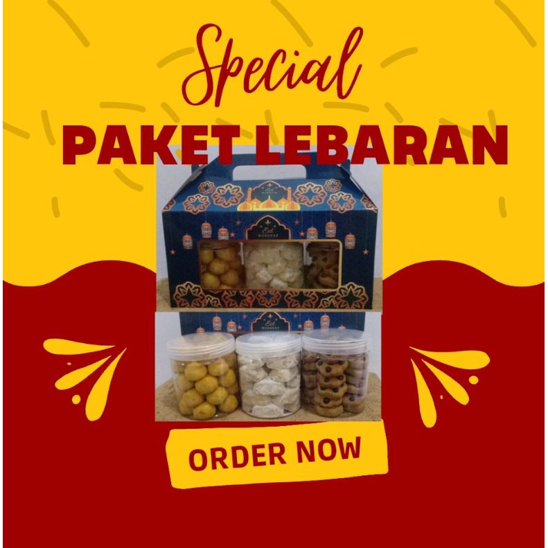 

Paket kue lebaran