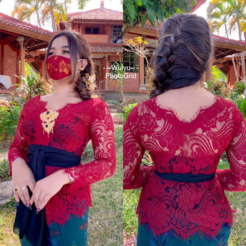 KEBAYA SABRINA|KEBAYA BROKAT|KEBAYA BROKAT BALI|SEMI PRANCIS|KEBAYA JADI MURAH|kKEBAYA WISUDA