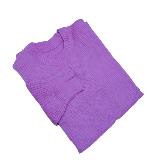 PREMIUM BOXY XL - XXL || SWEATER RAJUT TERBARU KOREA-lilac