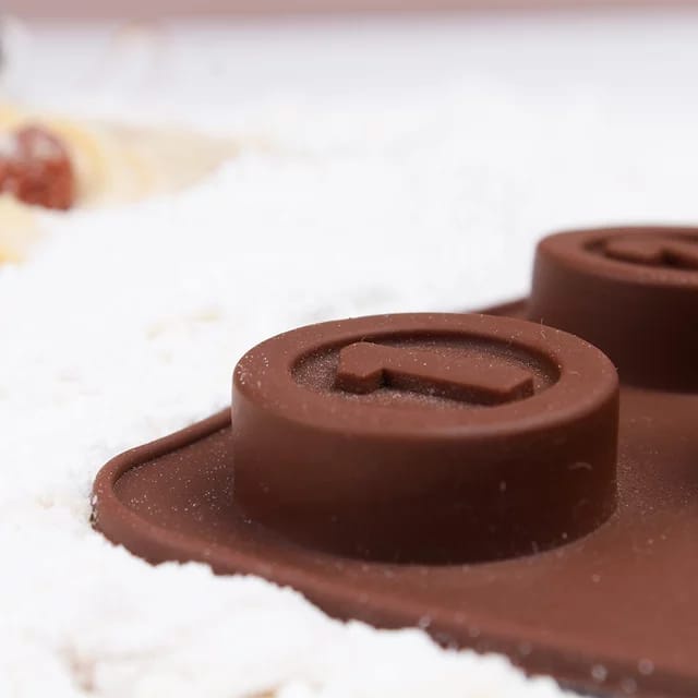 Cetakan silikon kue coklat puding jelly karakter aneka bentuk ANGKA 1-9