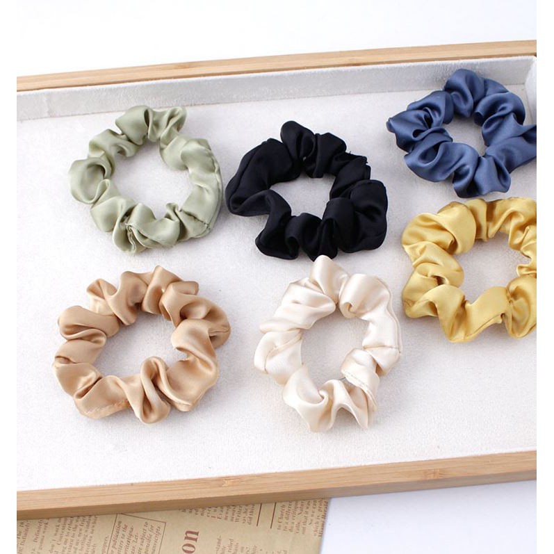 Scrunchie Mini - Kunciran / Ikat Rambut Cepol Hijab / Jilbab [Gratis Ongkir / Cod]