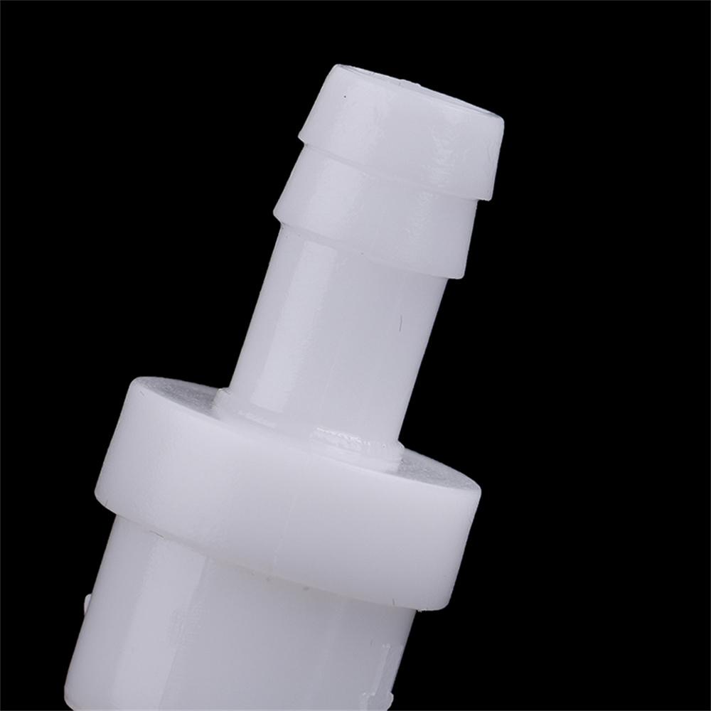 Lanfy Check Valve Translucency Tahan Lama 4mm/6mm/8mm/12mm Putih Untuk Air Gas Untuk Katup Cairan Udara Bahan Bakar