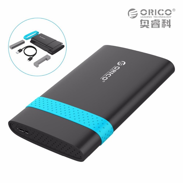 ORICO 2538U3 2.5 Inch Case USB 3.0 Tool Free Hard Drive Enclosure Casing HDD ORIGINAL