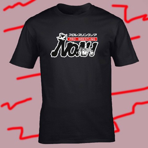 Kaos ALL MITSUHARU MISAWA NOAH PRO WRESTLING LOGO Tshirt Bahan 100% Katun Casual Fashionable T-SHIRT