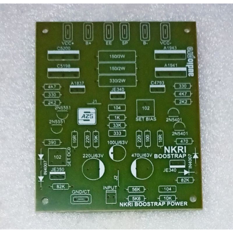 PCB Power Amplifier NKRI Boostrap Low Sub Original