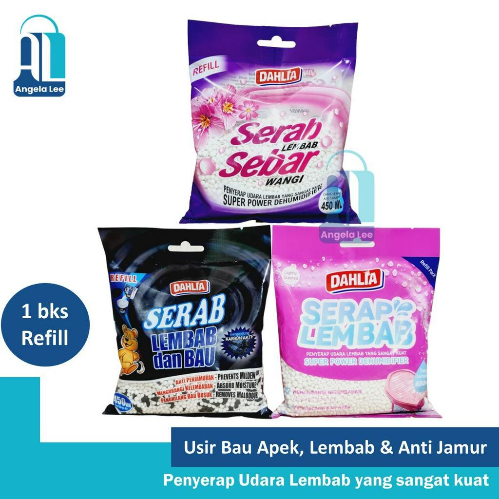 REFILL Dahlia Serab Lembab dan Bau Penyerap Udara Lembab Dehumidifier Anti Jamur Wangi