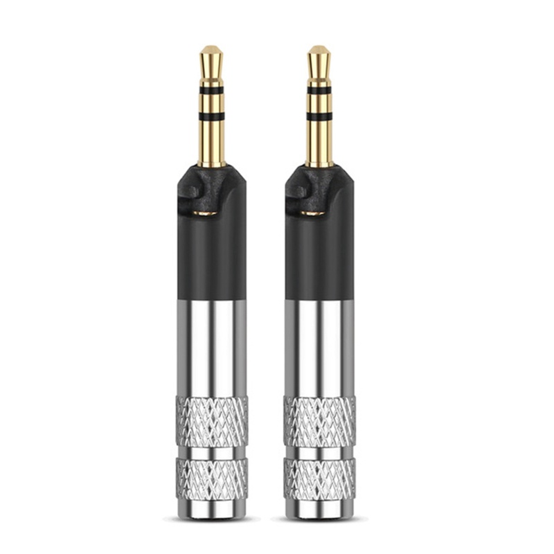 Bt 2pcs Konektor Jack Plug 2.5mm Kualitas Premium Untuk HD558 HD518 HD598 Headphone Tambahan Adaptor Jack