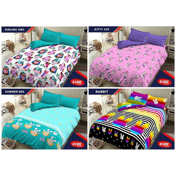 Home-Klik Kintakun D'Luxe Bed Cover Set New Kids Edition Uk. 180x200