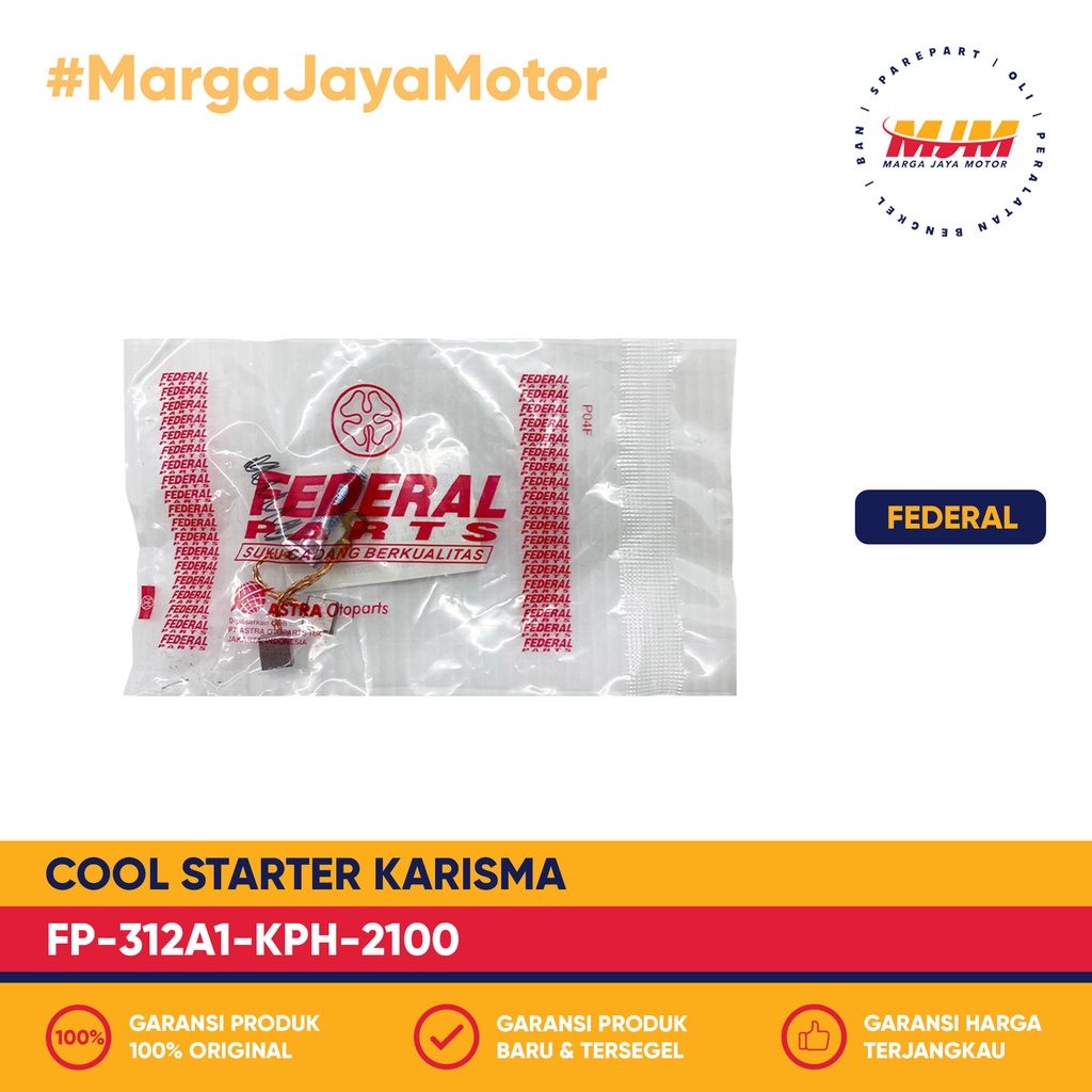 Arang Starter Cool Starter Karisma Supra X 125 Federal