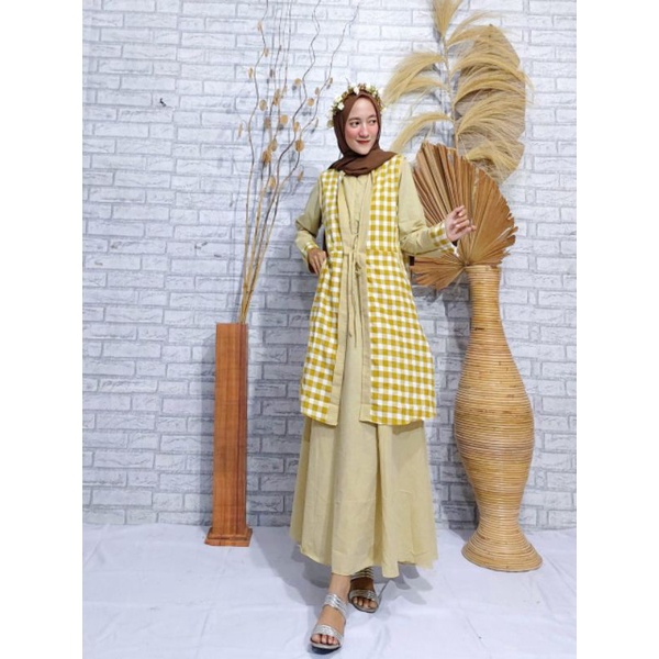 Gamis Set Cardigan