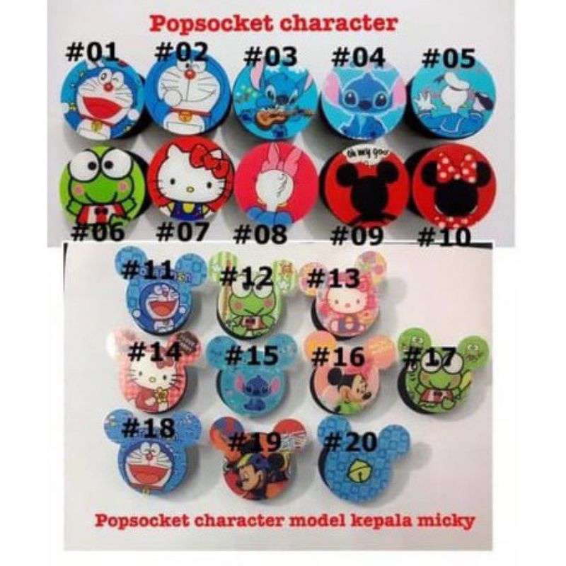 Popsocket Character Disney for All Type HP