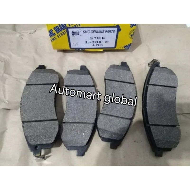 brake pad kampas rem depan L200 strada double cabin