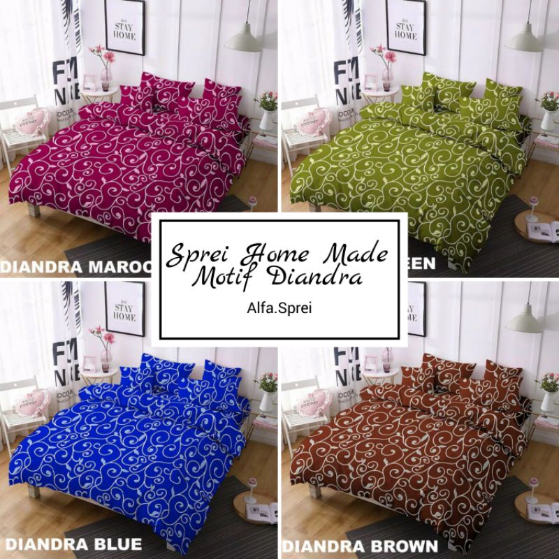 SPREI SINGLE 120X200X20 | MOTIF LENGKAP FULL SET