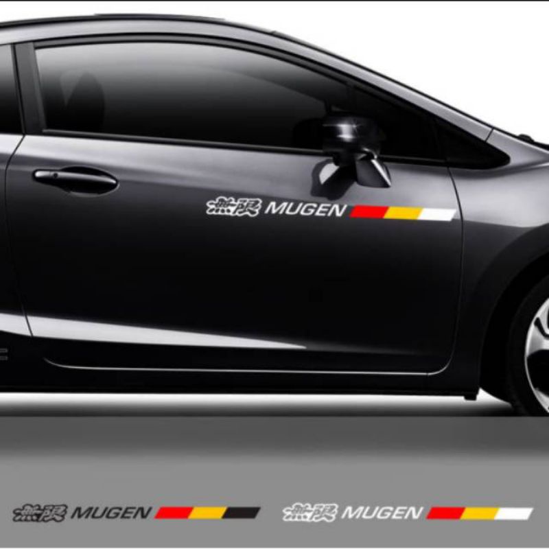 stiker cutting stiker mugen power stiker pintu mobil terkeren