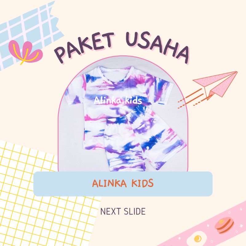 PAKET USAHA BAJU SETELAN ANAK