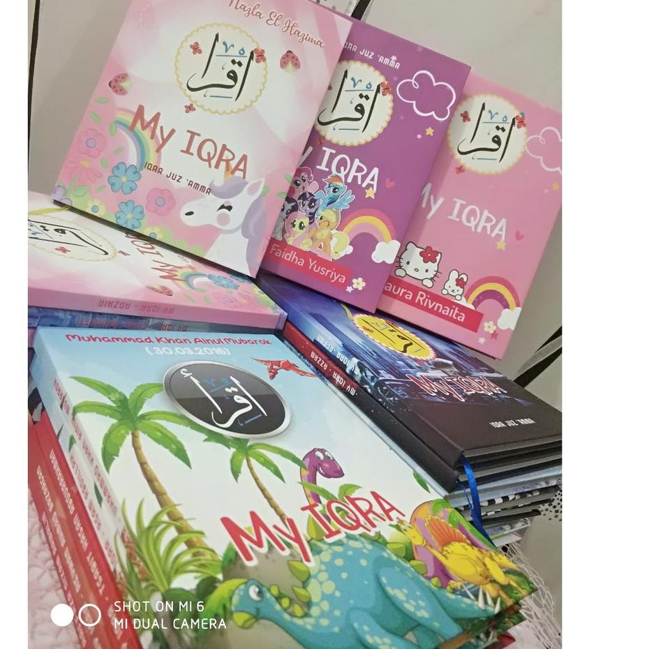 

[KODE PRODUK GRGUD4770] Iqra Custom (Hardcover, Kertas CD/Koran, plus pembatas buku)