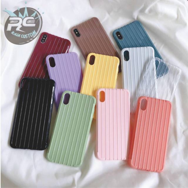 Case Casing Tpu Softcase Silikon Luggage koper Candy Oppo