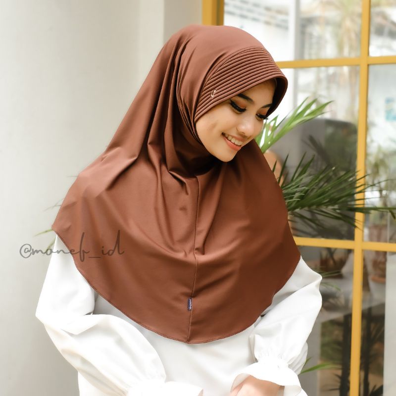 Bergo Oval Hamidah size L