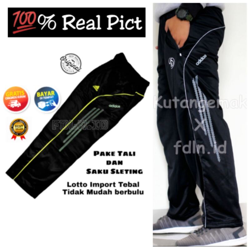 Celana Olahraga Training Pria Wanita Jumbo Premium