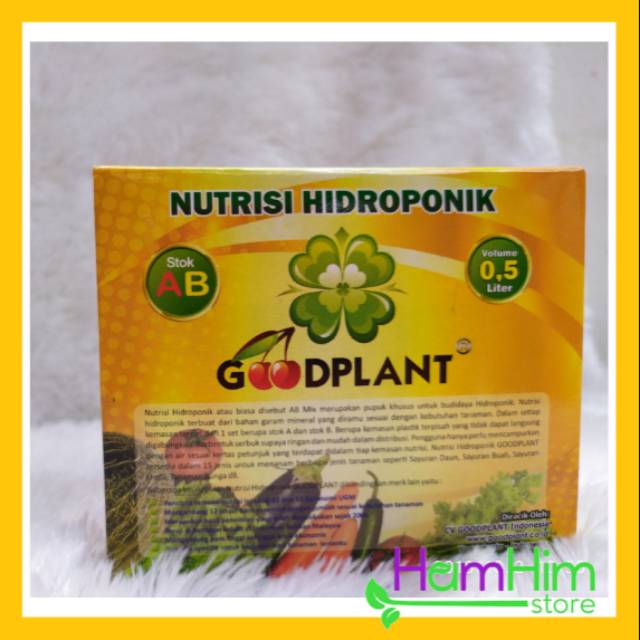 Ab mix sayur daun goodplant 1300 ppm
