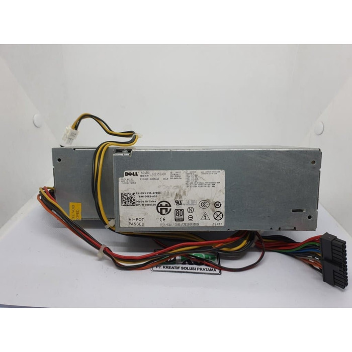 Dell Optiplex 760 780 960 980 SFF Power Supply PSU 235W 0PW116 H235P-0