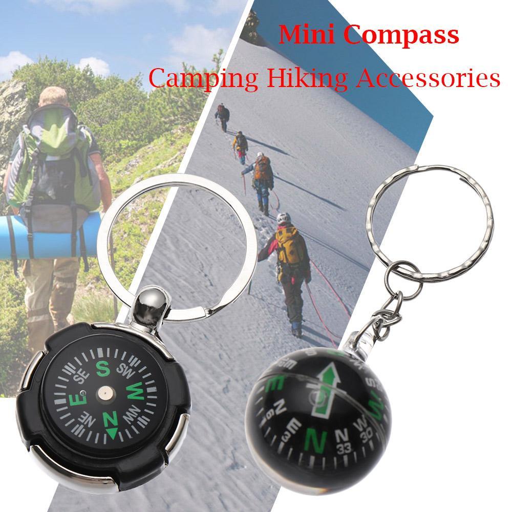 Pineapple Mini Compass Hot Navigator Survival Alat Gantungan Kunci Travel