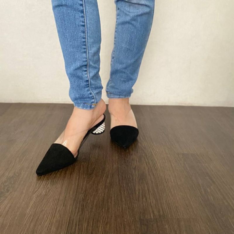 HEELS ZARA 3CM INCLUDE BOX DAN PAPERBAG/SEPATU ZARA/HEELS ZARA