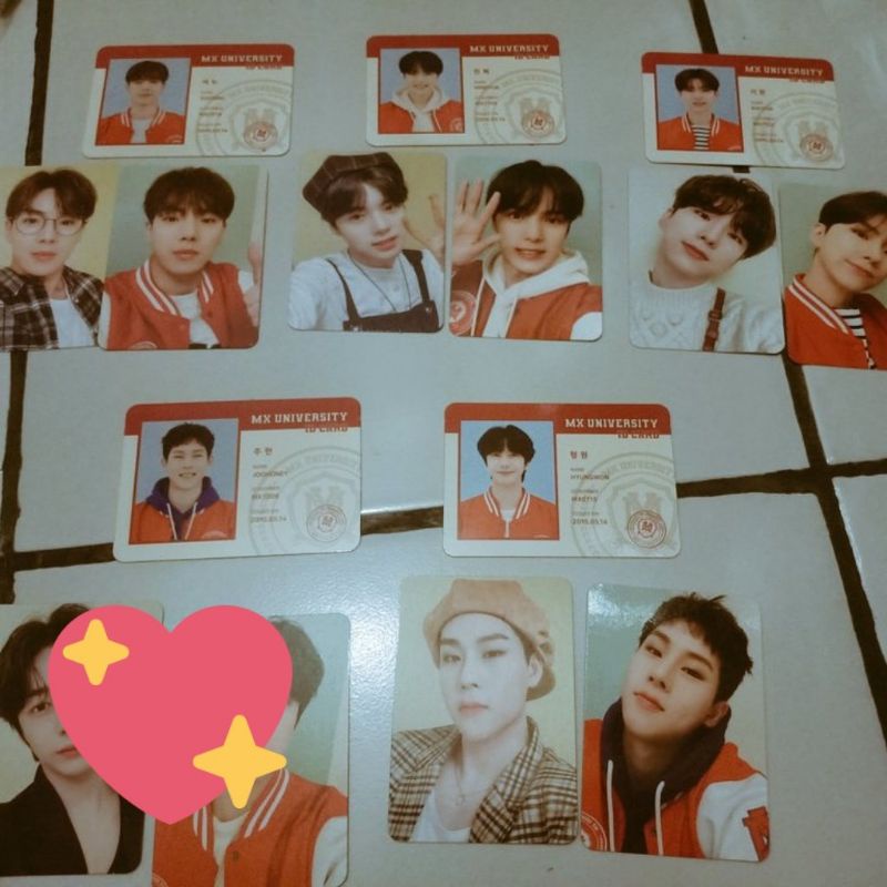 Monsta x fancon university photocard