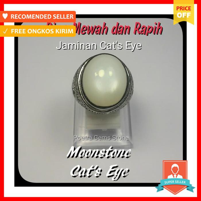 BATU CINCIN MOONSTONE CAT'S EYE
