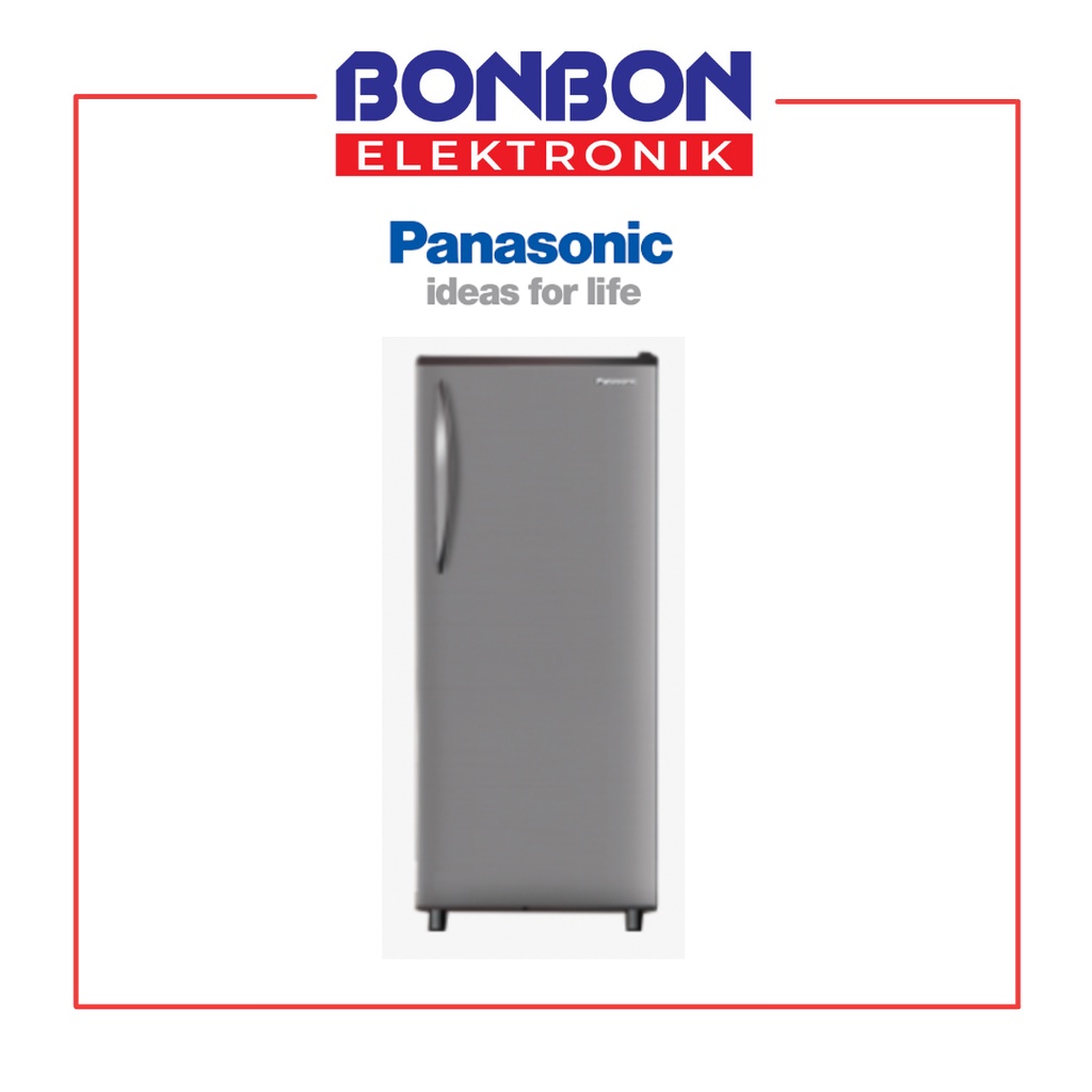 Panasonic Kulkas 1 Pintu NR-AS17AH-SS / NRAS 17 AHSS Freezer