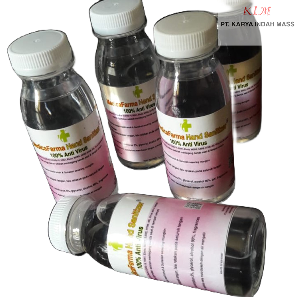 MedicaFama Moisturizer Gel Stroberi Alkohol 90%