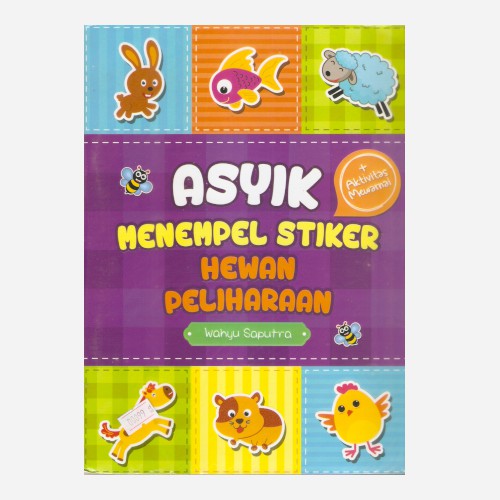 Asyik Menempel Stiker Hewan Peliharaan
