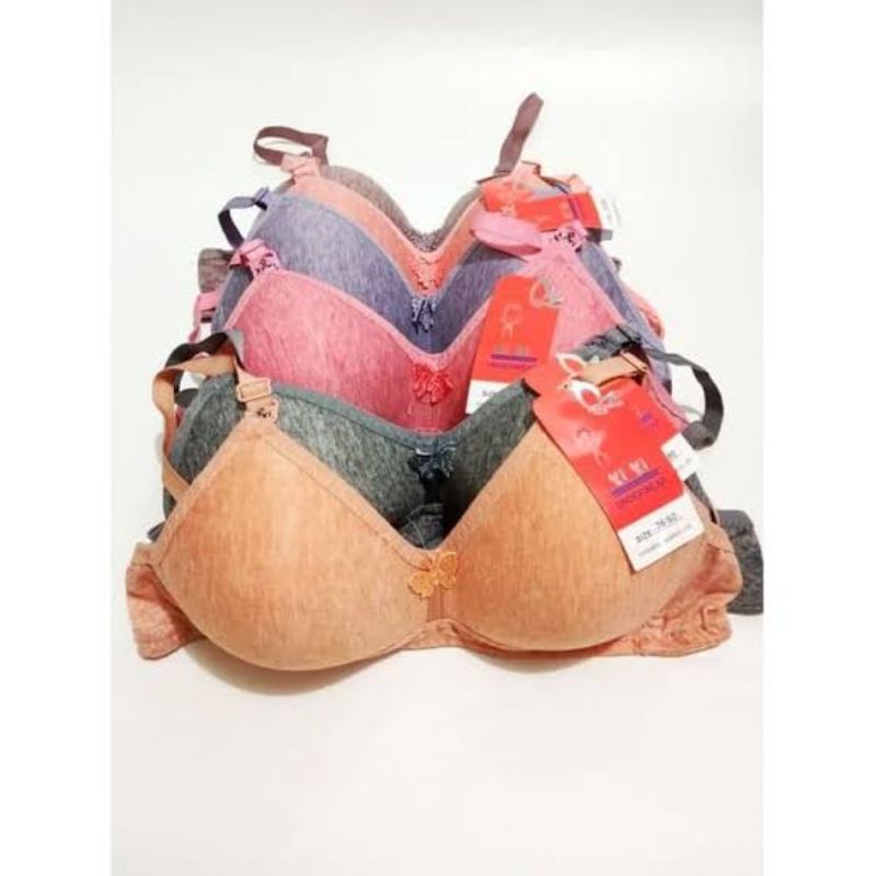 BRA WANITA BH TANPA KAWAT / BH WANITA BUSA BRA WANITA REMAJA DEWASA YIYI /BH KAIT 3 TANPA KAWAT/BH K