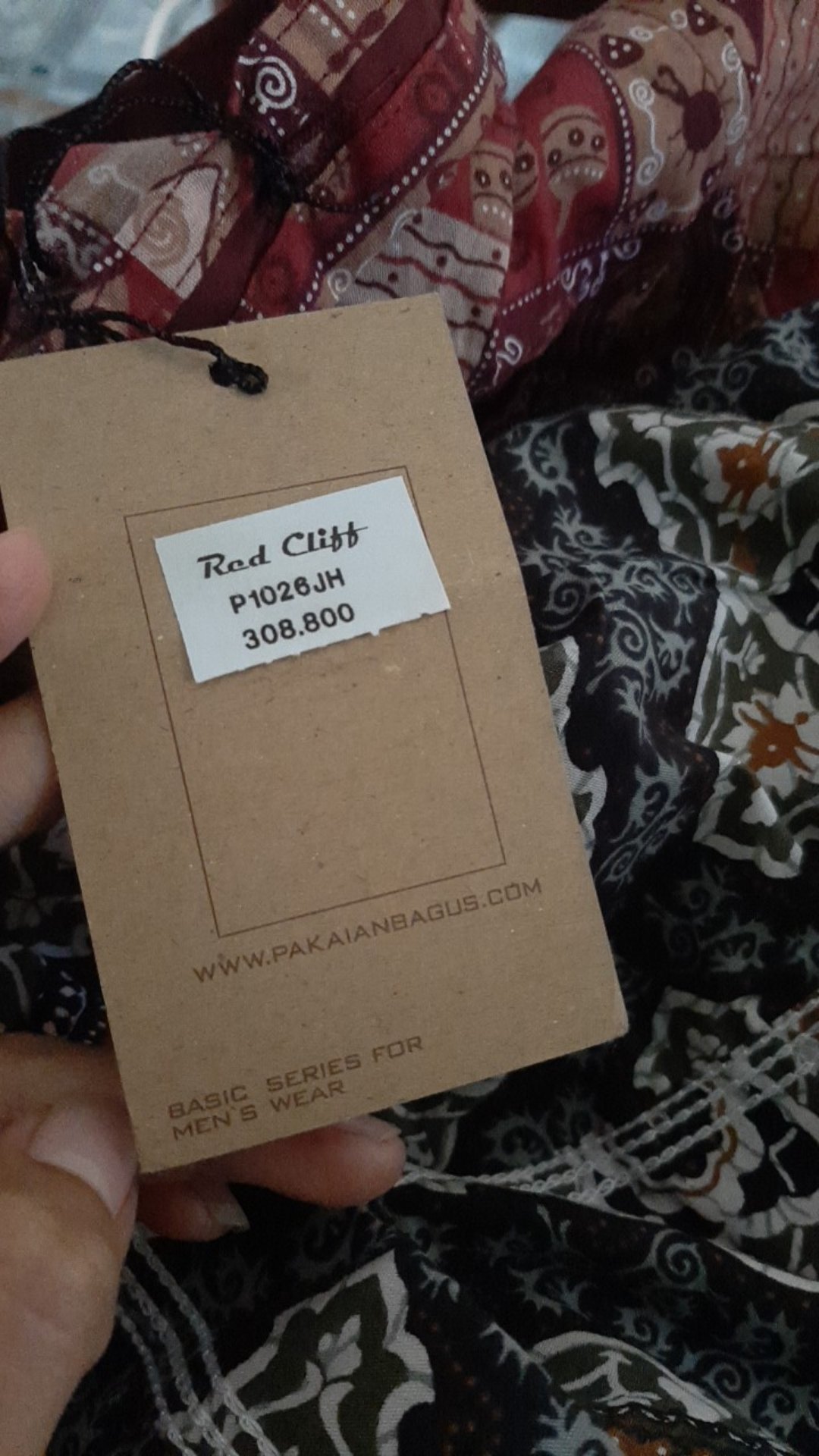 Redcliff P1026jh Mi - Kemeja Batik Lengan Pendek