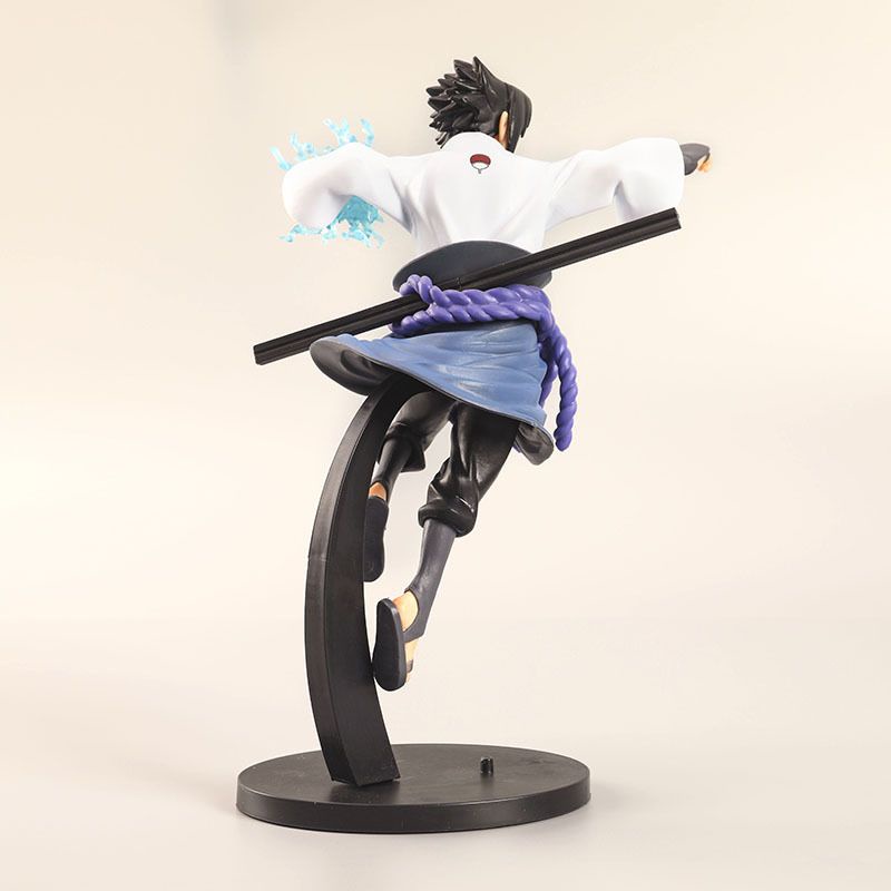 Figure Naruto Uchiha Sasuke Wind Blast Ver Miniatur Pajangan Sasuke Naruto