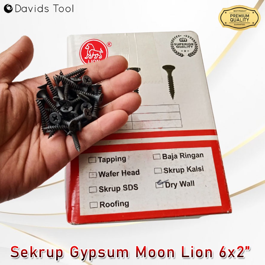 Sekrup Gypsum Skrup Gipsum Drywall Screw Patta Lion