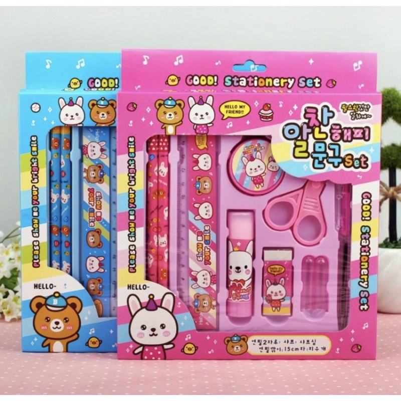 

Stationery set paket sekolah anak lengkap murah terlaris