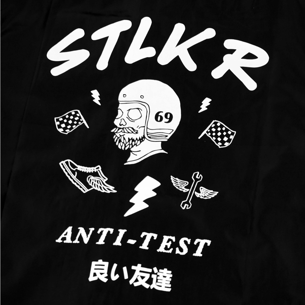 Stalker Jacket Coach - Anti Test Hitam