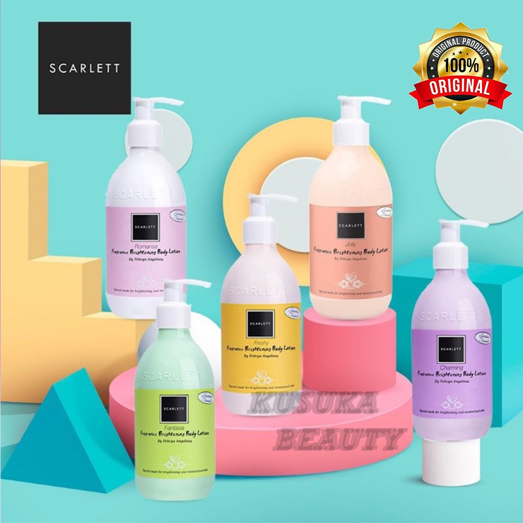 Jual Scarlett Whitening Body Lotion By Felicya Angelista All Varian