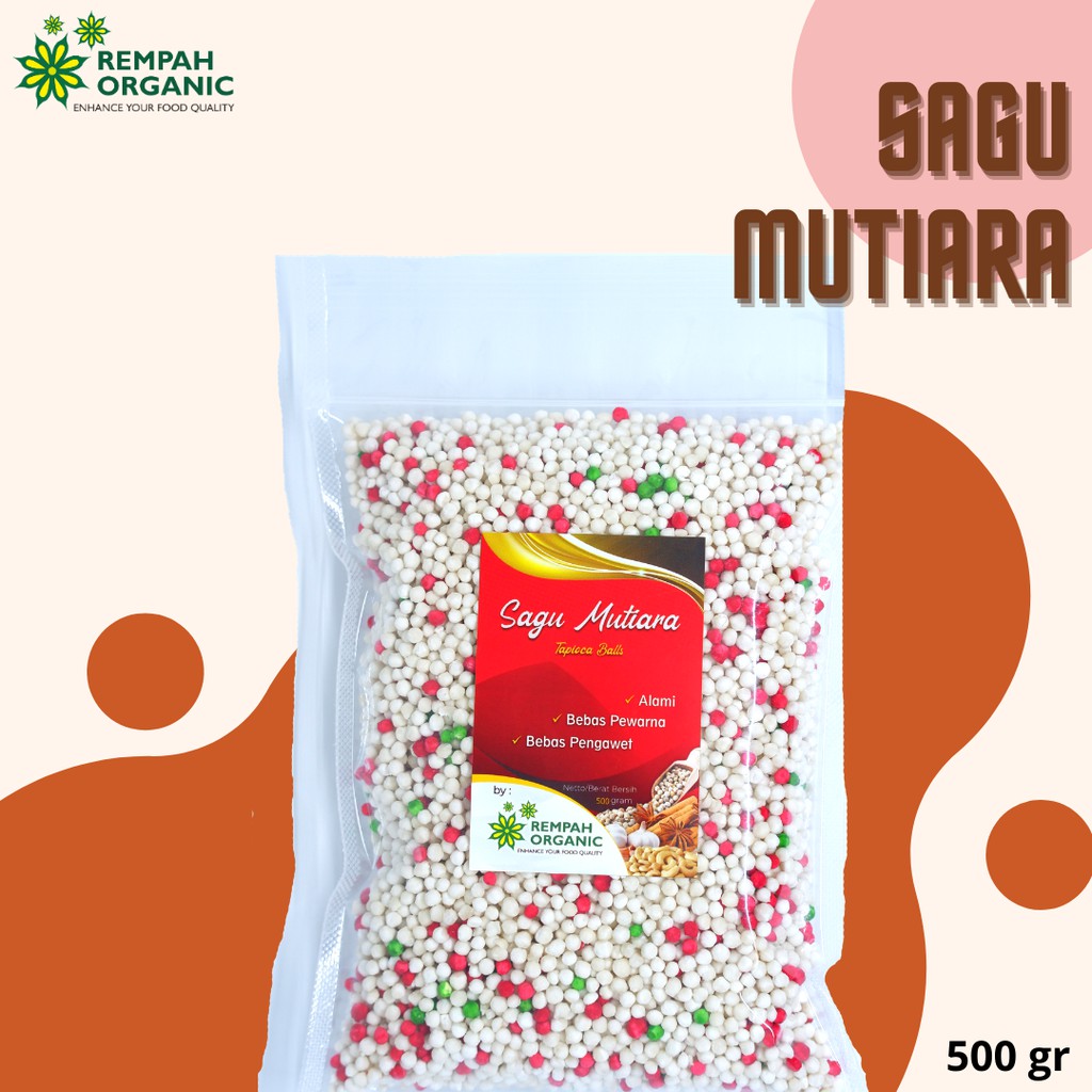 

Rempah Organic - Tapioca Balls / Sagu Mutiara 500 Gram